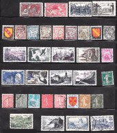 France Scott Collection 35 Stamps Used VF   CV 3.15 - Autres & Non Classés