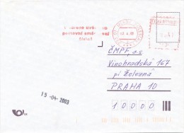 K5893 - Czech Rep. (2003) 293 01 Mlada Boleslav 1: In An Address Indicate The Zip Code! (letter) Tariff: 6,40Kc - Postcode