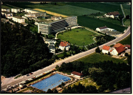 Bad Driburg  -  Sanatorium Berlin / Schwimbad  -  Luftbildaufnahme  -  Ansichtskarte Ca. 1985    (5388) - Bad Driburg