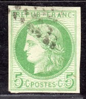 Colonie Française  N° 17 (Variété, Fond Ligné Verticale) Avec Oblitération Losange  Etat Bien - Ceres