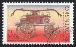 Slovaquie 2008: Pompe à Bras Attelée Pour Pompier (1872) Obl. - TBE - Used Stamps