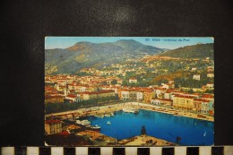 CPA  06, NICE, Intérieur Du Port, 20, Colorisée - Panorama's