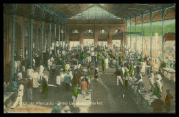 LOURENÇO MARQUES - FEIRAS E MERCADOS - Interior Do Mercado ( Ed. J. Fernandes Moinhos) Carte Postale - Mozambique