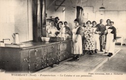 59 - WORMHOUT - Préventorium -  La Cuisine Et Son Personnel. - Wormhout