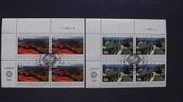 UNO-New York 625/6 Yv 605/6 Sc 601/2 Oo/FDC-cancelled EVB ´A´, UNESCO-Welterbe, Australien, China - Usados