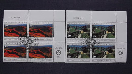 UNO-New York 625/6 Yv 605/6 Sc 601/2 Oo/FDC-cancelled EVB ´B', UNESCO-Welterbe, Australien, China - Gebraucht