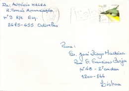 Portugal Cover With Bird Stamp - Covers & Documents