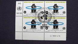 UNO-New York 649 Yv 633 Sc 625 Oo/FDC-cancelled EVB ´C´, 45 J. Weltgesundheitsorg. (WHO): Gesunde Umwel - Used Stamps
