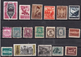 Bulgarie Timbres Divers 18 Différents - Collections, Lots & Séries