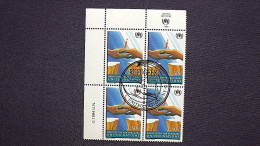 UNO-New York 667 Yv 671  Oo/FDC-cancelled EVB ´A´, Hoher Flüchtlingskommissar Der UNO (UNHCR) - Usados