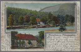 Forsthaus Flösswehr  Verlag H. Limbarth Bad Lauterberg 1904y.   B386 - Bad Lauterberg