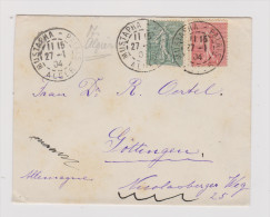 Afrika ALGERIEN 1904-01-27 Mustapha Palais ALGER Brief Nach Göttingen D - Altri & Non Classificati