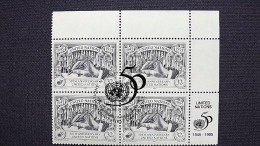 UNO-New York 687 Yv 675 Sc 663  Oo/FDC-cancelled EVB ´A´, 50 Jahre Vereinte Nationen (UNO) - Used Stamps