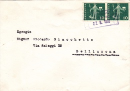 Bahnhofstempel 1960 Capolago (?) (p110) - Railway