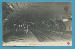 CPA 780 TOUT PARIS - Le Métropolitain - Métro - Station Souterraine Hôtel De Ville Collection FLEURY - Metro, Stations