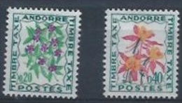 ANDORRE : Y&T**Taxe   N° 49 & 51 - Unused Stamps