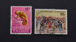 2 Timbres Oblitérés Togo - Togo (1960-...)