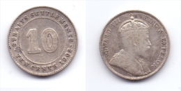 Malaysia Straits Settlements 10 Cents 1902 - Maleisië