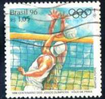 Brazil 1996 Summer Olympic Games Atlanta: Beach Volley-ball 1.05r, Mi 2706 /Sc 2589 (o) - Used Stamps