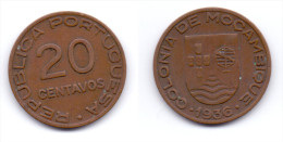 Mozambique 20 Centavos 1936 - Mozambique