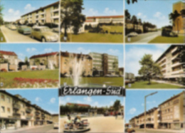 Erlangen - Mehrbildkarte 10   Erlangen Süd - Erlangen