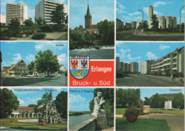Erlangen Bruck - Mehrbildkarte 32 - Erlangen