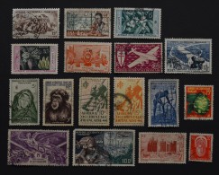 17 Timbres Oblitérés AOF - Gebraucht