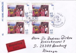 EXPRES COVERS  4  STAMPS 2010 TURKEY. - Lettres & Documents