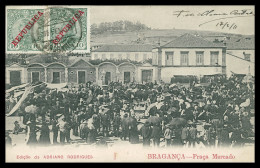 BRAGANÇA - FEIRAS E MERCADOS - Praça Mercado ( Ed. Adriano Rodrigues) Carte Postale - Bragança