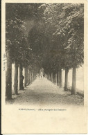 Nesle Allee Principale Des Remparts - Nesle