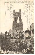 880. CE QUE LES BOCHES ONT FAIT DE L' EGLISE DE RENINGHE. - Lo-Reninge