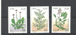 2012-Algeria-  Flora - Medicinal Plants-Plantes Médicinales- Strip Of 3 Stamps MNH** - Geneeskrachtige Planten