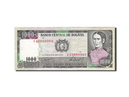 Billet, Bolivie, 1000 Pesos Bolivianos, 1981-1984, 1982-06-25, KM:167a, TTB+ - Bolivie