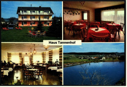 Waldbrunn Am Necker  -  Pension Cafe Haus Tannenhof  -  Mehrbild-Ansichtskarte Ca. 1980    (5453) - Eberbach