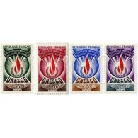 Timbres De Service France N°39 à 42 - Sonstige & Ohne Zuordnung