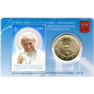 Stamp And Coin Card N°5 2014 - Altri & Non Classificati