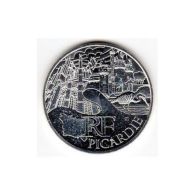 10 Euros Commémorative Argent Picardie 2011 - Sonstige & Ohne Zuordnung