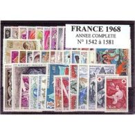 France 1968 Année Complète - Sammlungen