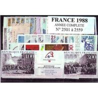 France 1988 Année Complète - Collections