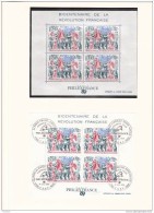 TAAF  34 NOTICES AVEC TIMBRES OBLITERES (ET 2 BLOCS, DONT 1 NEUF)  SUPERBES - Collections, Lots & Series