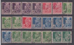 ALGERIE - 44 Timbres Obli (voir Details Dans L(annonce) Cote 13,40 Euros Depart A 10% - Usati