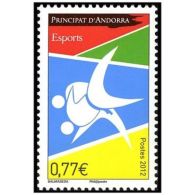 Timbre Andorre Français N°726 - Other & Unclassified