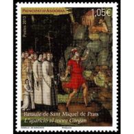 Timbre Andorre Français N°740 - Other & Unclassified