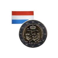 2 Euros Commémorative Luxembourg Accession 2014 - Other & Unclassified