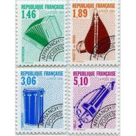 Timbres Préoblitérés France N°206 à 209 - Collections