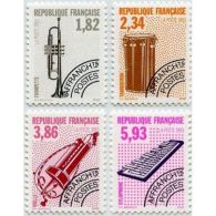 Timbres Préoblitérés France N°228 à 231 - Collezioni