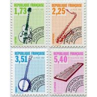 Timbres Préoblitérés France N°224 à 227 - Collezioni