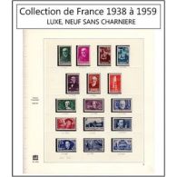 Timbre Collection De France 1938 à 1959 Complet LUXE, NEUF SANS CHARNIERE** - Colecciones Completas