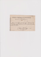 BANQUE CENTRALE DE MAUBEUGE AGENCE DE LE QUESNOY    (NORD)    1905 - Banca & Assicurazione