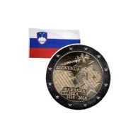 2 Euros Commémorative Slovénie 2014 - Otros & Sin Clasificación